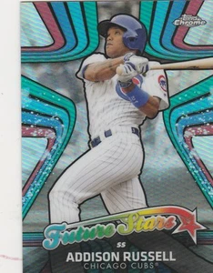 2017 TOPPS CHROME ADDISON RUSSELL SS CUBS #FS-12 FUTURE STARS SP - Picture 1 of 1