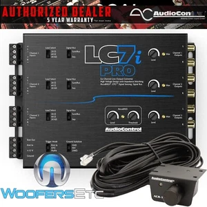 AUDIO CONTROL LC7i-PRO 6-CHANNEL LINE OUTPUT CONVERTER & BASS RESTORATION REMOTE - Picture 1 of 9