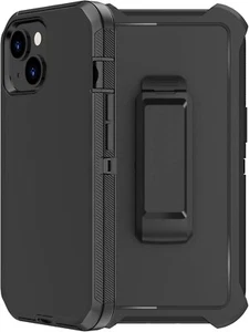 For iPhone 14/14 Pro/14 Plus/14 Pro Max Heavy Duty Phone Case Shockproof Cover - Picture 1 of 20