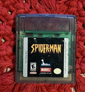 Spider-Man (Nintendo Game Boy Color, 2000)- Authentic Untested Marvel - Picture 1 of 2