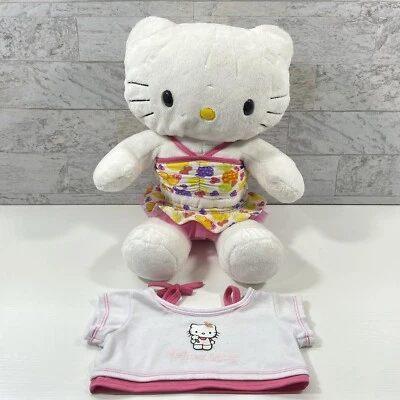 Build A Bear Hello Kitty Sanrio Plush with Clothes Fruit Swimsuit Outfit - Image 1 of 4