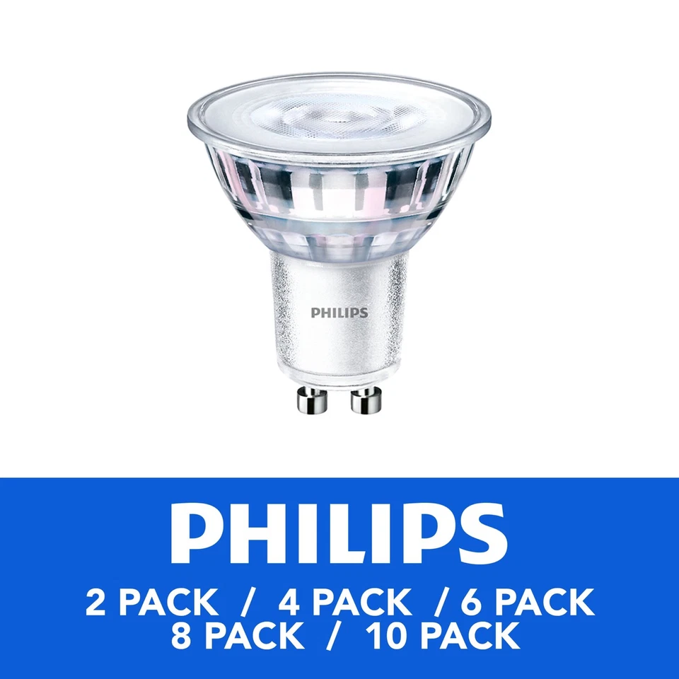 Philips LED Corepro GU10 4.6W 240V 4000K Non-Dimmable Bulb - Image 1 of 1