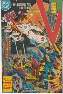 Australian TV Comic: V The Visitors Are Our Friends #2 Federal Comics 1986 "NICE - Picture 1 of 4