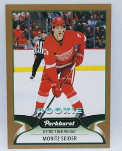 2021-22 UPPER DECK PARKHURST ROOKIES #284 MORITZ SILK GOLD PARALLEL CARD - Picture 1 of 2