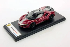 Looksmart 1:43 Ferrari SF90 STRADALE HYBRID 1000hp 2019 metallic red LS504E - Picture 1 of 2