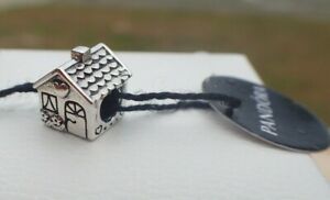  Authentic Pandora HOME SWEET HOME Charm   791267  Gift Pouch & Tag