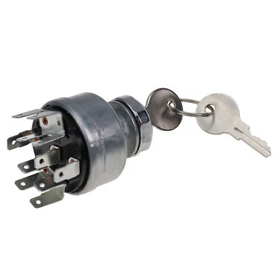 Ignition Switch with 2 Keys 167603R91 For Jeep CJ5 Wagoneer Commando CJ6 CJ3 - Image 1 of 4