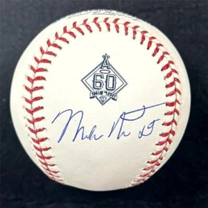Mike Trout FULL "Michael Nelson Trout" signed Angels 60th Baseball autograph BAS - Picture 1 of 3