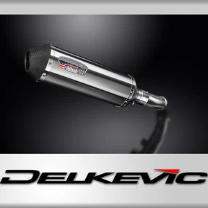 Suzuki DL1000 V-Strom DL1050 14-24 Slip On 13.5" XOval Stainless Exhaust Muffler - Picture 1 of 5