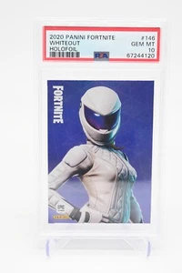 2020 Panini Fortnite Series 2 WHITEOUT Holofoil #146 USA GEM MINT PSA 10 - Picture 1 of 2