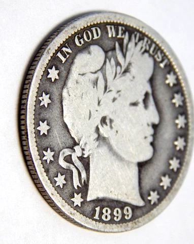 1899-O Barber Half Dollar Cover