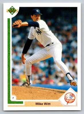 1991 Upper Deck - Mike Witt #429 - Image 1 of 2