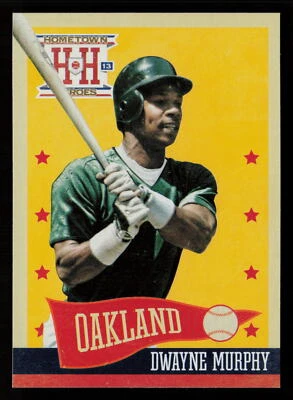 2013 Panini Hometown Heroes #110 Dwayne Murphy Oakland Athletics - Image 1 of 2