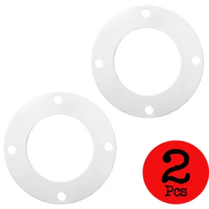 Lot of 2 PTFE Chemical Resistance Flange Gasket Size 2 Inch #150 Bolt pattern - Picture 1 of 2