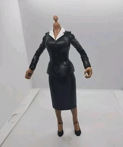 "Traje negro femenino Marvel Legends cuerpo alto solo figura personalizada forraje escala 6""" - Imagen 1 de 1
