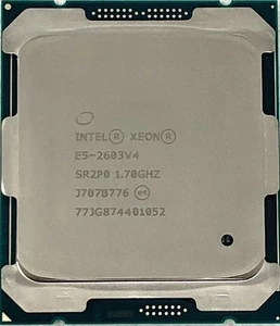 Intel SR2P0 Xeon E5-2603 v4 6-Core 1.70GHz 6.40GT/s 15MB FCLGA2011-3 Processor - Picture 1 of 3
