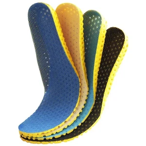 1 Paio Solette Ortopediche in Memory Foam per Scarpe da Corsa Inserto Cuscino in Rete - Foto 1 di 13