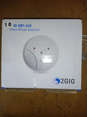 Window Security 2GIG-GB1-345 Wireless Glass Break Detector for 2GiG- Open Box  - Image 1 of 4