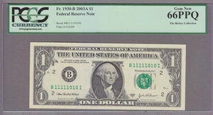 11111010 - TRUE BINARY - PCGS 66 FROM THE RICKEY COLLECTION - DEC#250 - evTT76bg - Picture 1 of 2