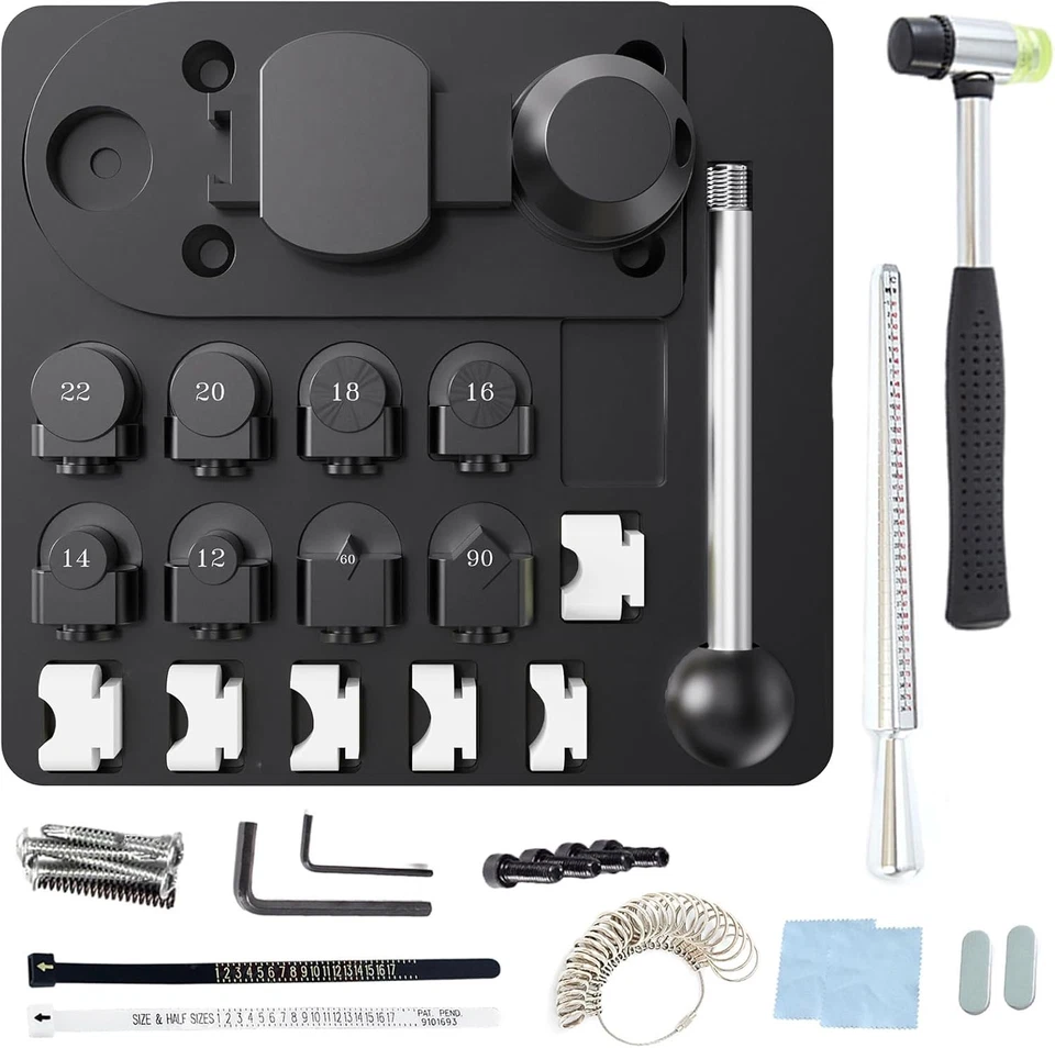 Инструмент для изгиба колец-ложек высокопрочный — изгиб ювелирных изделий RS, черный  - Изображение 1 из 4