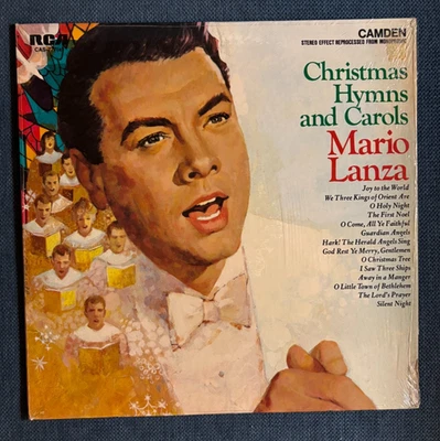 Mario Lanza – Christmas Hymns and Carols - 1963 Vinyl LP Shrink TESTED VG+/EX - Image 1 of 4