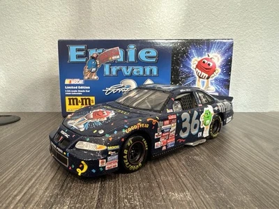 Ernie Irvan #36 M&M Millennium 1999 1:24 NASCAR acción sin usar, en caja Foto 1 de 4