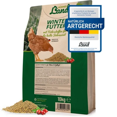 HÜHNER Land Winterfutter 10kg für Hühner - speziell für die kalte Jahreszeit - Bild 1 von 4