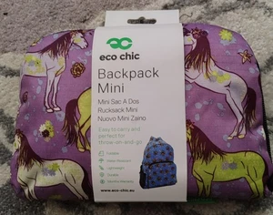 Eco Chic Mini Foldable Backpack - Picture 1 of 3