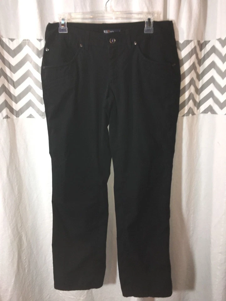 Pantalones de uniforme negros para mujer 5.11 Tactical Series talla 8 29x31 Foto 1 de 4