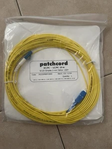 Cavo Fibra Ottica Patchcord bretella Monomodale OS2 SC/LC 9/125 da 15mt simplex - Afbeelding 1 van 1