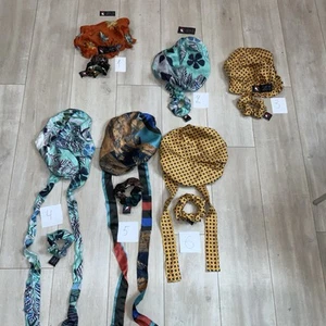 HECHO A MANO ELLE BONETT 100% PURA Seda Gorro para Dormir PARA NIÑAS 2-14 AÑOS! - Imagen 1 de 12