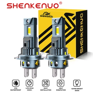 2Pcs H7 LED Headlight 12000LM Bulbs High&Low Beam 12V For BMW X1 X3 2016-2017 - Picture 1 of 10