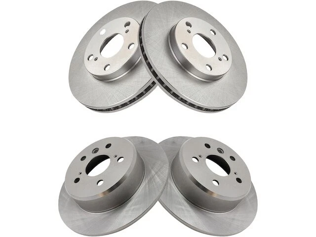 Juego de rotor de freno delantero y trasero TRQ 99PP62K para Lexus ES300 1992-1996 Foto 1 de 1