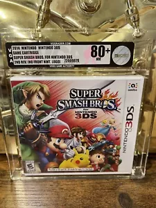 2014 Nintendo 3DS Super Smash Bros. Graded VGA 80+ NM New Sealed WATA 9.4? - Picture 1 of 5