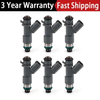 Juego (6) Inyector de Combustible 16450-R70-A01 Para Acura RDX TL Honda Accord Crosstour 3.5L Foto 1 de 4