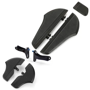 Tableros de piso negros Defiance Harley Touring Street Glide/Electra Glide 1980+ - Imagen 1 de 11