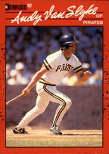 1990 Donruss Baseball #244 Andy Van Slyke 