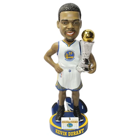 Kevin Durant Golden State Warriors 2018 NBA Champions MVP Bobblehead NBA Cover