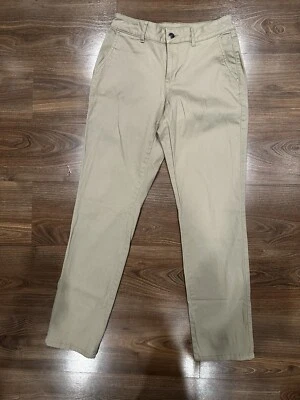 Magellan Outdoor Women's Size 4 26x30 Tan Twill Pants Work Camping EUC - Image 1 of 4