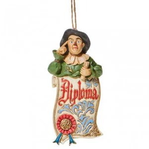 Jim Shore Heartwood Creek Scarecrow Diploma Figurine 6008311 - Picture 1 of 2