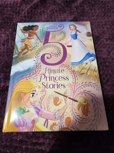 5 Minute Disney Princess Stories Read Along Book For Learners - Picture 1 of 1