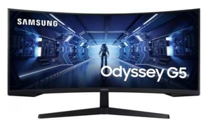 Samsung Odyssey C34G55TWWP Monitor 34" Ultra WQHD 3440x1440 HDR FreeSync 165Hz - Afbeelding 1 van 4