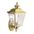 Gold Klassisch Wandleuchte Leuchter Auenlampe Garten 1x60W/E27 IP44