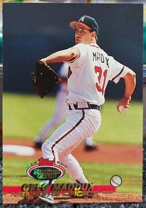 1993 Topps Stadium Club #750 Greg Maddux Members Choice Atlanta Braves - Picture 1 of 2