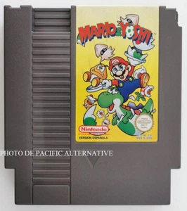 jeu MARIO and YOSHI pour nintendo entertainment system NES -YM-ESP tetris & - Picture 1 of 4