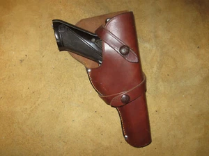 Holster High A B Duramatic Flite King Field Sport Ruger Standard MK 1 2 3 RH GC - Picture 1 of 2