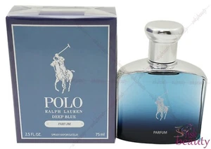 Ralph Lauren Polo Deep Blue Parfum 2.5oz/75ml Spray for Men New In Box - Picture 1 of 1