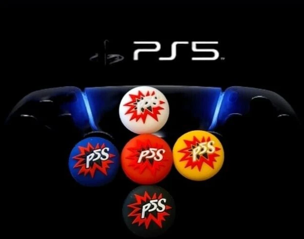 5 tapas para pulgares para PS2 PS3 PS4 PS5 XBOX ONE 360 Xbox Series X cubierta de palanca Foto 1 de 1
