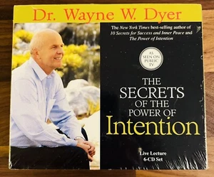 The Secrets of The Power of Intention by Wayne W. Dyer Audio 6-CD Set NEW Sealed - Picture 1 of 2