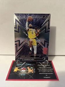 2022-23 Donruss Elite LeBron James Power Formulas Insert LA Lakers #17 - Bild 1 von 2
